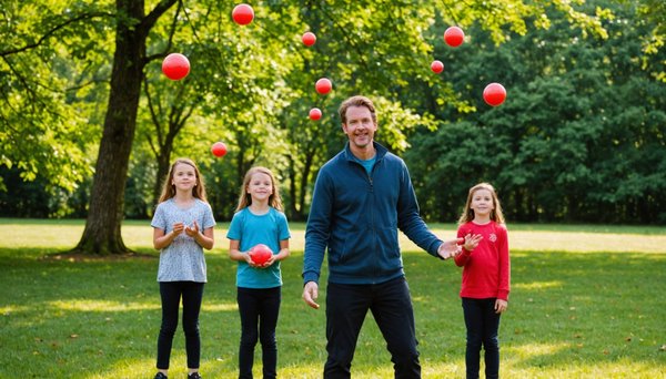 La jonglerie, une pratique pour toute la famille